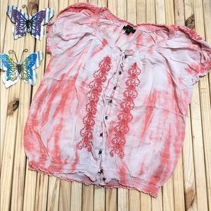 Fever Brand Dressy Top SZ L🌸